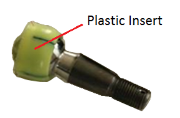 Ball Joint with Plastic Insert