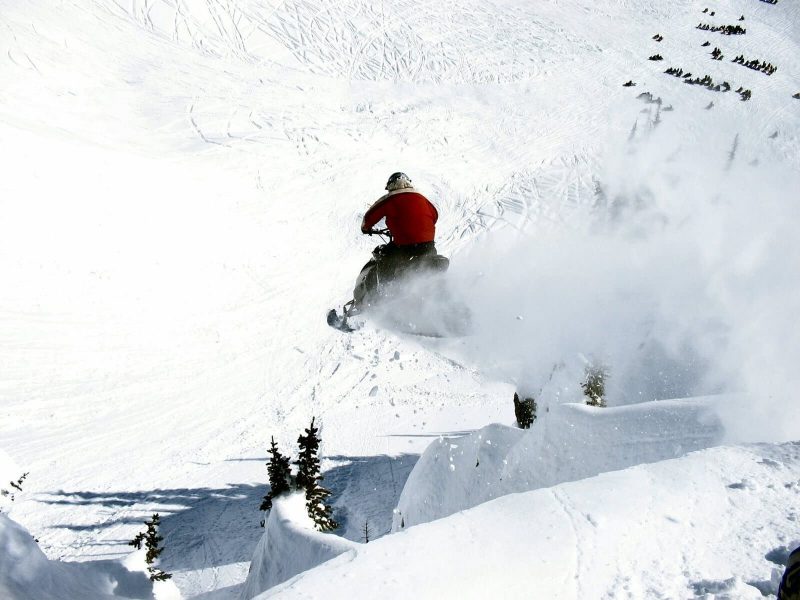 snowmobiling
